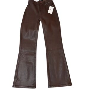 7 For All Mankind Brown Flared Jeans